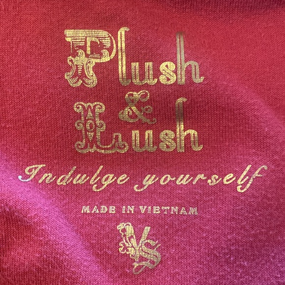 PLUSH 7 LUSH TWO PIECE VELOUR TRACKSUIT Size L/XL - Picture 7 of 11